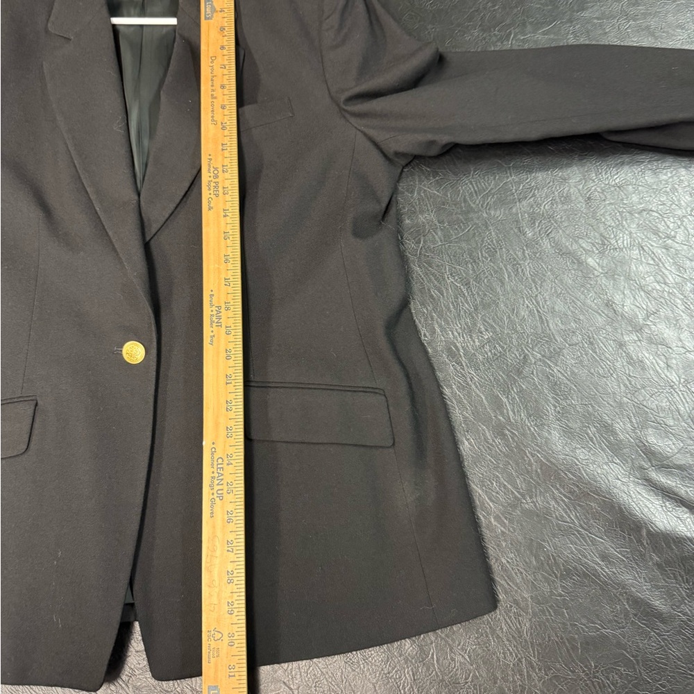 Talbots Classic Black Wool Jacket - image 4